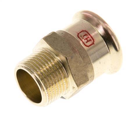 Pressfitting - 28mm Innengewinde & R 3/4'' Außengewinde - Kupferlegierung