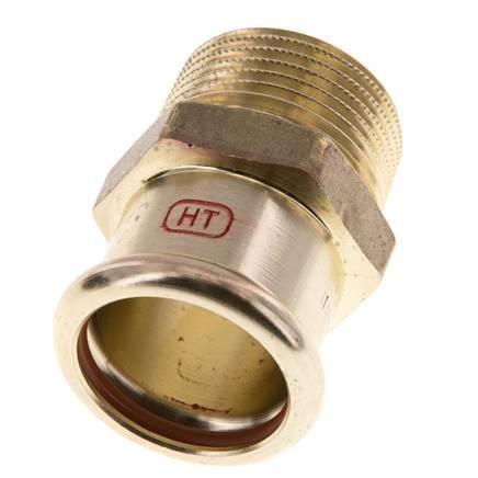 Pressfitting - 28mm Innengewinde & R 1'' Außengewinde - Kupferlegierung
