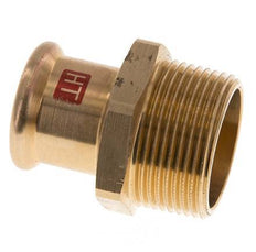 Pressfitting - 28mm Innengewinde & R 1-1/4'' Außengewinde - Kupferlegierung