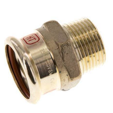 Pressfitting - 35mm Innengewinde & R 1'' Außengewinde - Kupferlegierung