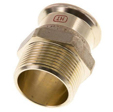 Pressfitting - 35mm Innengewinde & R 1-1/4'' Außengewinde - Kupferlegierung
