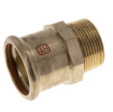 Pressfitting - 42mm Innengewinde & R 1-1/4'' Außengewinde - Kupferlegierung