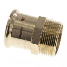 Pressfitting - 42mm Innengewinde & R 1-1/2'' Außengewinde - Kupferlegierung