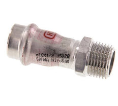 Pressfitting - 18mm Innengewinde & R 1/2'' Außengewinde - Edelstahl