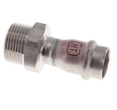 Pressfitting - 18mm Innengewinde & R 3/4'' Außengewinde - Edelstahl