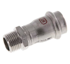 Pressfitting - 22mm Innengewinde & R 1/2'' Außengewinde - Edelstahl