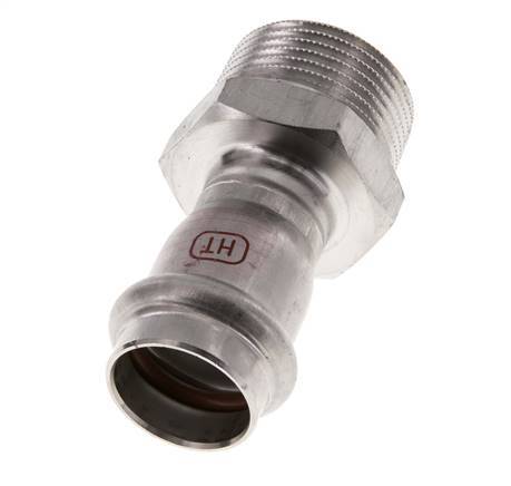 Pressfitting - 22mm Innengewinde & R 1'' Außengewinde - Edelstahl