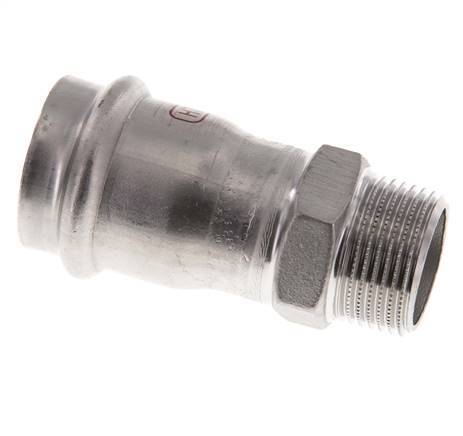 Pressfitting - 28mm Innengewinde & R 3/4'' Außengewinde - Edelstahl