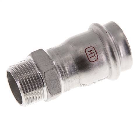 Pressfitting - 28mm Innengewinde & R 3/4'' Außengewinde - Edelstahl