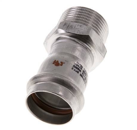 Pressfitting - 28mm Innengewinde & R 1'' Außengewinde - Edelstahl