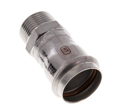 Pressfitting - 35mm Innengewinde & R 1'' Außengewinde - Edelstahl