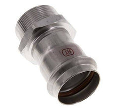 Pressfitting - 42mm Innengewinde & R 1-1/2'' Außengewinde - Edelstahl