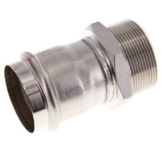 Pressfitting - 54mm Innengewinde & R 2'' Außengewinde - Edelstahl