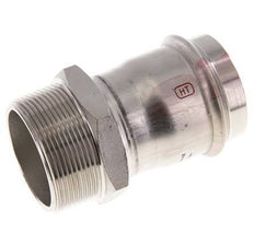 Pressfitting - 54mm Innengewinde & R 2'' Außengewinde - Edelstahl