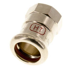 Pressfitting - 15mm Innengewinde & Rp 3/8'' - Kupferlegierung
