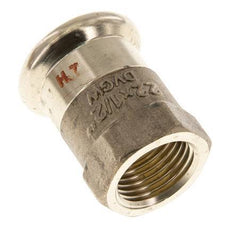 Pressfitting - 22mm Innengewinde & Rp 1/2'' Innengewinde - Kupferlegierung