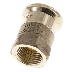 Pressfitting - 22mm Innengewinde & Rp 1/2'' Innengewinde - Kupferlegierung