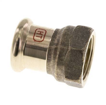 Pressfitting - 22mm Innengewinde & Rp 3/4'' Innengewinde - Kupferlegierung