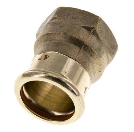 Pressfitting - 22mm Innengewinde & Rp 1'' Innengewinde - Kupferlegierung