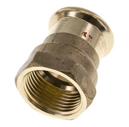 Pressfitting - 22mm Innengewinde & Rp 1'' Innengewinde - Kupferlegierung
