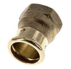 Pressfitting - 28mm Innengewinde & Rp 1'' Innengewinde - Kupferlegierung