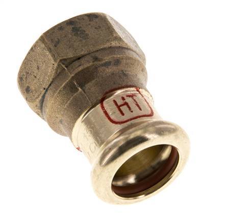 Pressfitting - 35mm Innengewinde & Rp 1'' Innengewinde - Kupferlegierung
