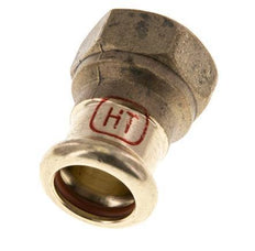 Press Fitting - 35mm Female & Rp 1'' Female - Copper alloy