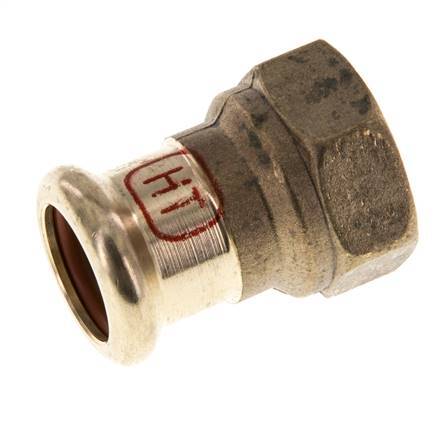 Pressfitting - 35mm Innengewinde & Rp 1'' Innengewinde - Kupferlegierung