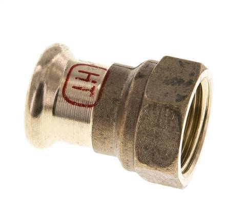 Pressfitting - 35mm Innengewinde & Rp 1'' Innengewinde - Kupferlegierung