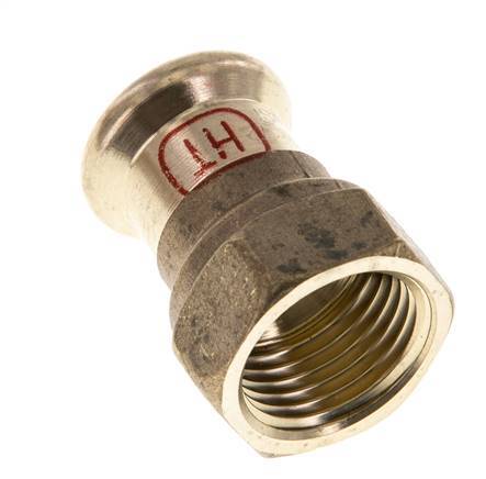 Pressfitting - 35mm Innengewinde & Rp 1'' Innengewinde - Kupferlegierung