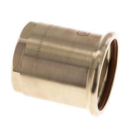 Pressfitting - 54mm Innengewinde & Rp 1-1/2'' Innengewinde - Kupferlegierung