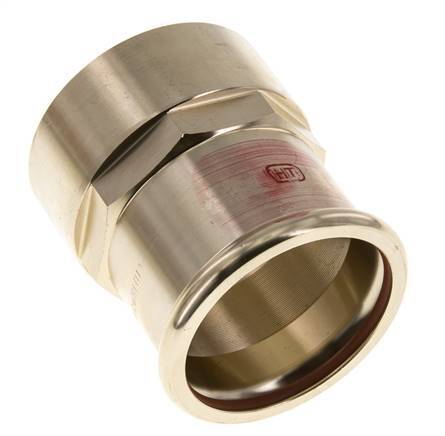 Pressfitting - 54mm Innengewinde & Rp 2'' Innengewinde - Kupferlegierung