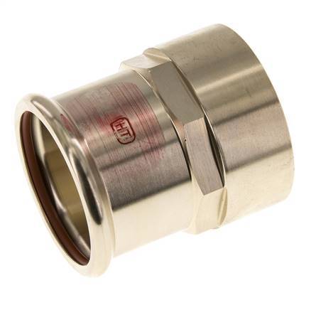 Pressfitting - 54mm Innengewinde & Rp 2'' Innengewinde - Kupferlegierung