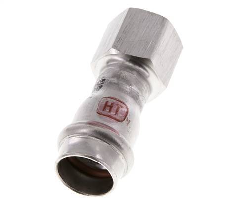 Pressfitting - 18mm Innengewinde & Rp 1/2'' Innengewinde - Edelstahl
