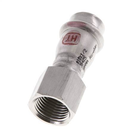 Pressfitting - 18mm Innengewinde & Rp 1/2'' Innengewinde - Edelstahl