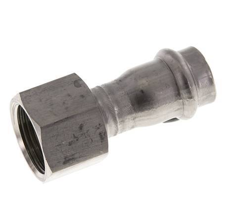 Pressfitting - 18mm Innengewinde & Rp 3/4'' Innengewinde - Edelstahl