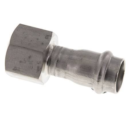 Pressfitting - 18mm Innengewinde & Rp 3/4'' Innengewinde - Edelstahl