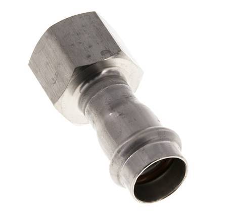 Pressfitting - 18mm Innengewinde & Rp 3/4'' Innengewinde - Edelstahl