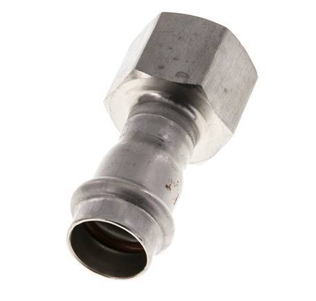 Pressfitting - 18mm Innengewinde & Rp 3/4'' Innengewinde - Edelstahl