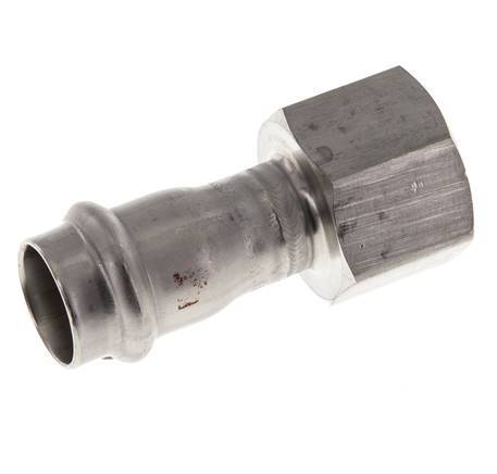 Pressfitting - 18mm Innengewinde & Rp 3/4'' Innengewinde - Edelstahl