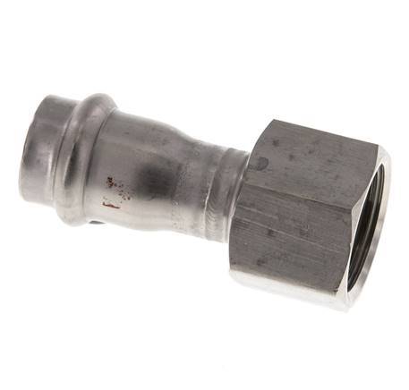 Pressfitting - 18mm Innengewinde & Rp 3/4'' Innengewinde - Edelstahl