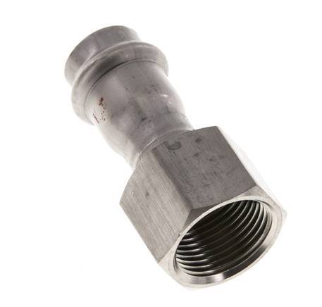 Pressfitting - 18mm Innengewinde & Rp 3/4'' Innengewinde - Edelstahl