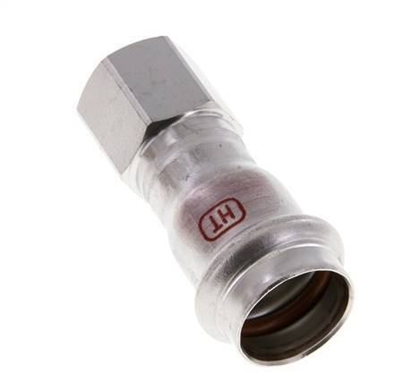Pressfitting - 22mm Innengewinde & Rp 1/2'' Innengewinde - Edelstahl
