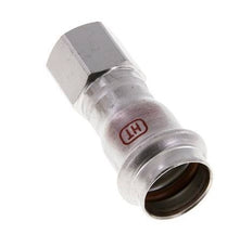 Pressfitting - 22mm Innengewinde & Rp 1/2'' Innengewinde - Edelstahl