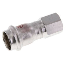 Pressfitting - 22mm Innengewinde & Rp 1/2'' Innengewinde - Edelstahl
