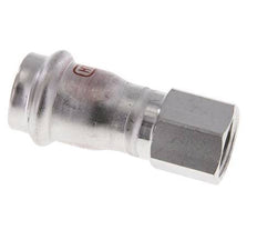 Pressfitting - 22mm Innengewinde & Rp 1/2'' Innengewinde - Edelstahl