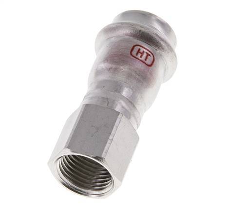 Pressfitting - 22mm Innengewinde & Rp 1/2'' Innengewinde - Edelstahl
