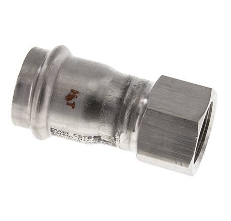 Pressfitting - 28mm Innengewinde & Rp 3/4'' Innengewinde - Edelstahl