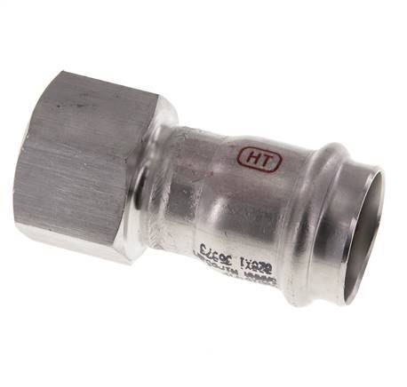 Pressfitting - 28mm Innengewinde & Rp 1'' Innengewinde - Edelstahl