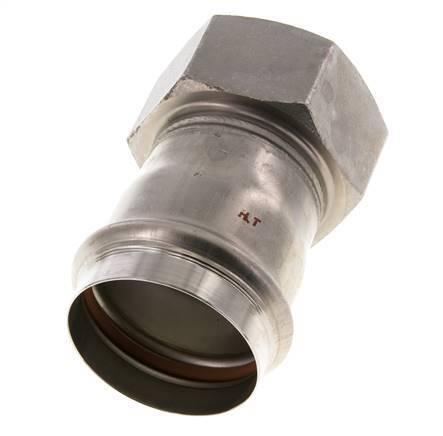 Pressfitting - 54mm Innengewinde & Rp 2'' Innengewinde - Edelstahl